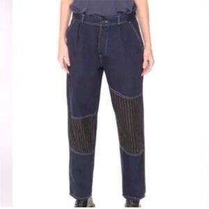 NWT Sandrine Rose x Free People The Virgin Label French Worker Size 26